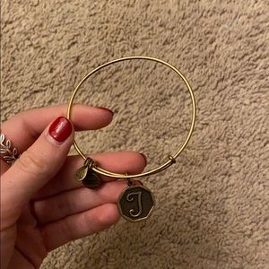 Alex and Ani Initial Bracelet